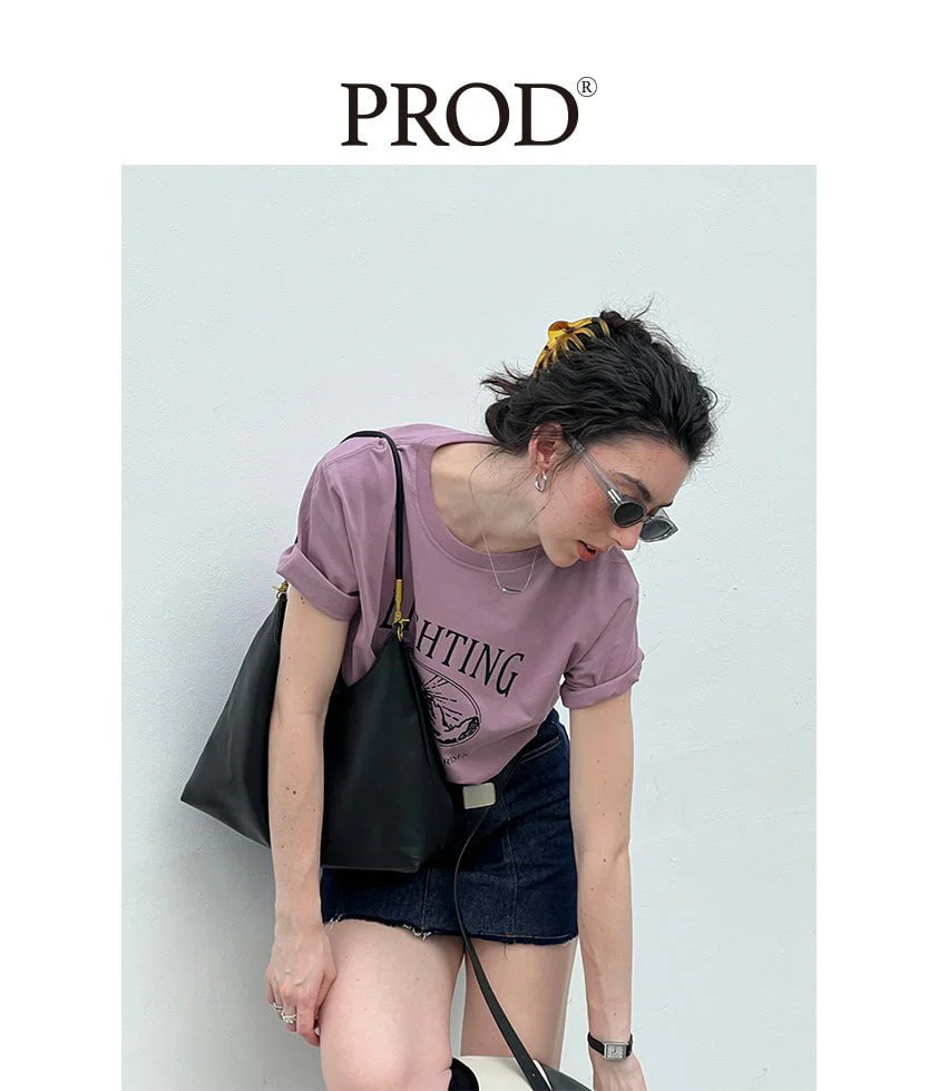 1948-lighting-basic-short-sleeve-t-shirt-mauve-8.webp Lighting Basic Short Sleeve T-Shirt / Mauve