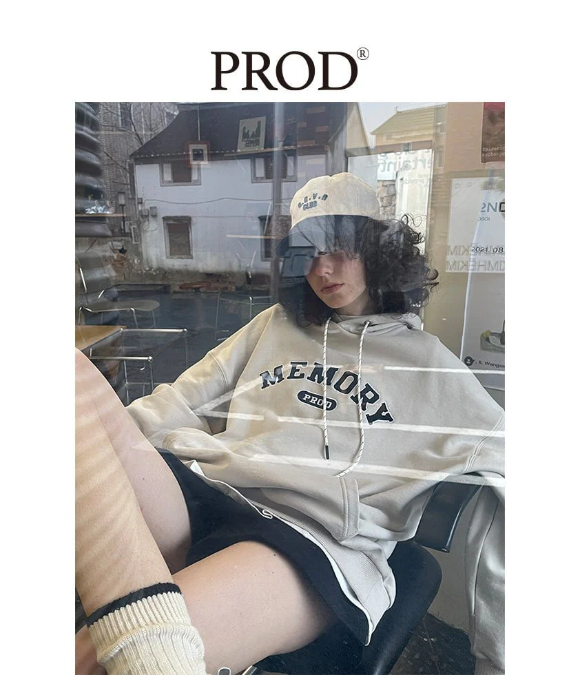 2018-loose-fit-memory-letters-embroidered-hoodie-beige-4.webp Loose Fit Memory Letters Embroidered Hoodie / Beige