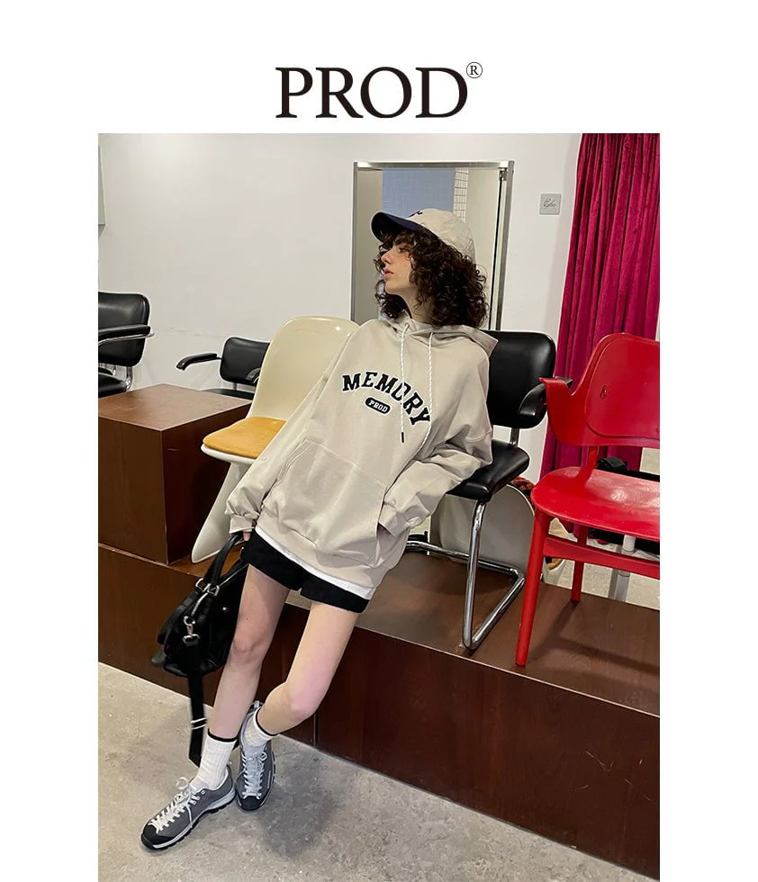 2018-loose-fit-memory-letters-embroidered-hoodie-beige-5.webp Loose Fit Memory Letters Embroidered Hoodie / Beige