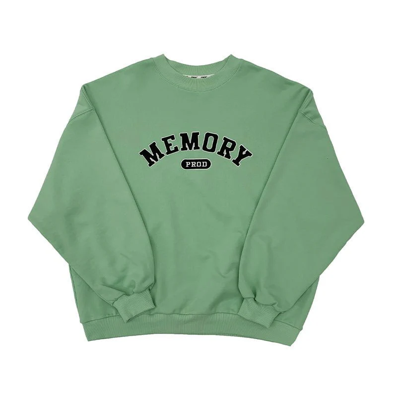 2097-loose-fit-memory-letters-embroidered-crewneck-sweatshirt-honeydew-green-1.webp Loose Fit Memory Letters Embroidered Crewneck Sweatshirt / Honeydew Green