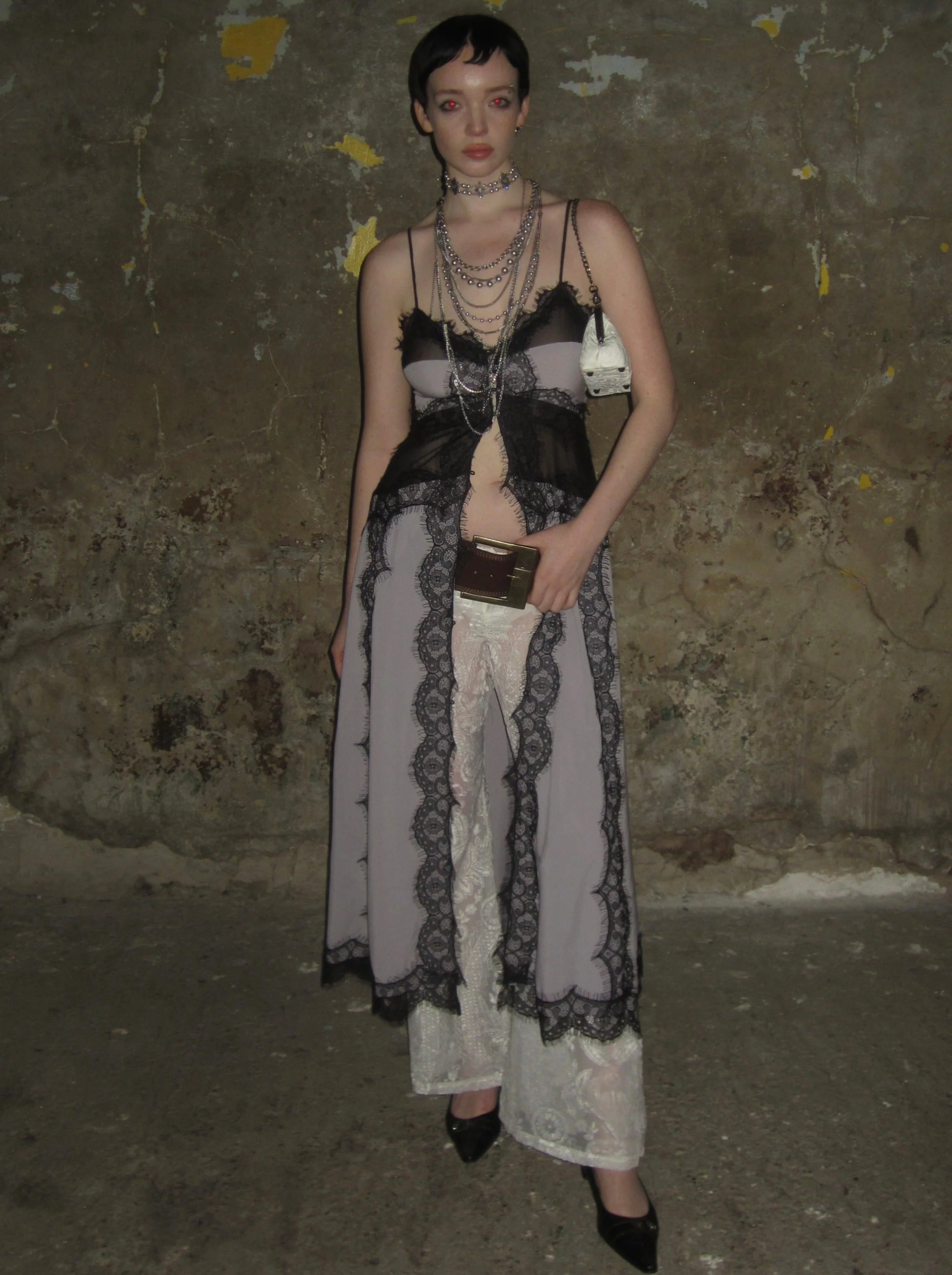 320-convertible-lace-camisole-dress-purple-black-1.webp Convertible Lace Camisole Dress /Purple-black
