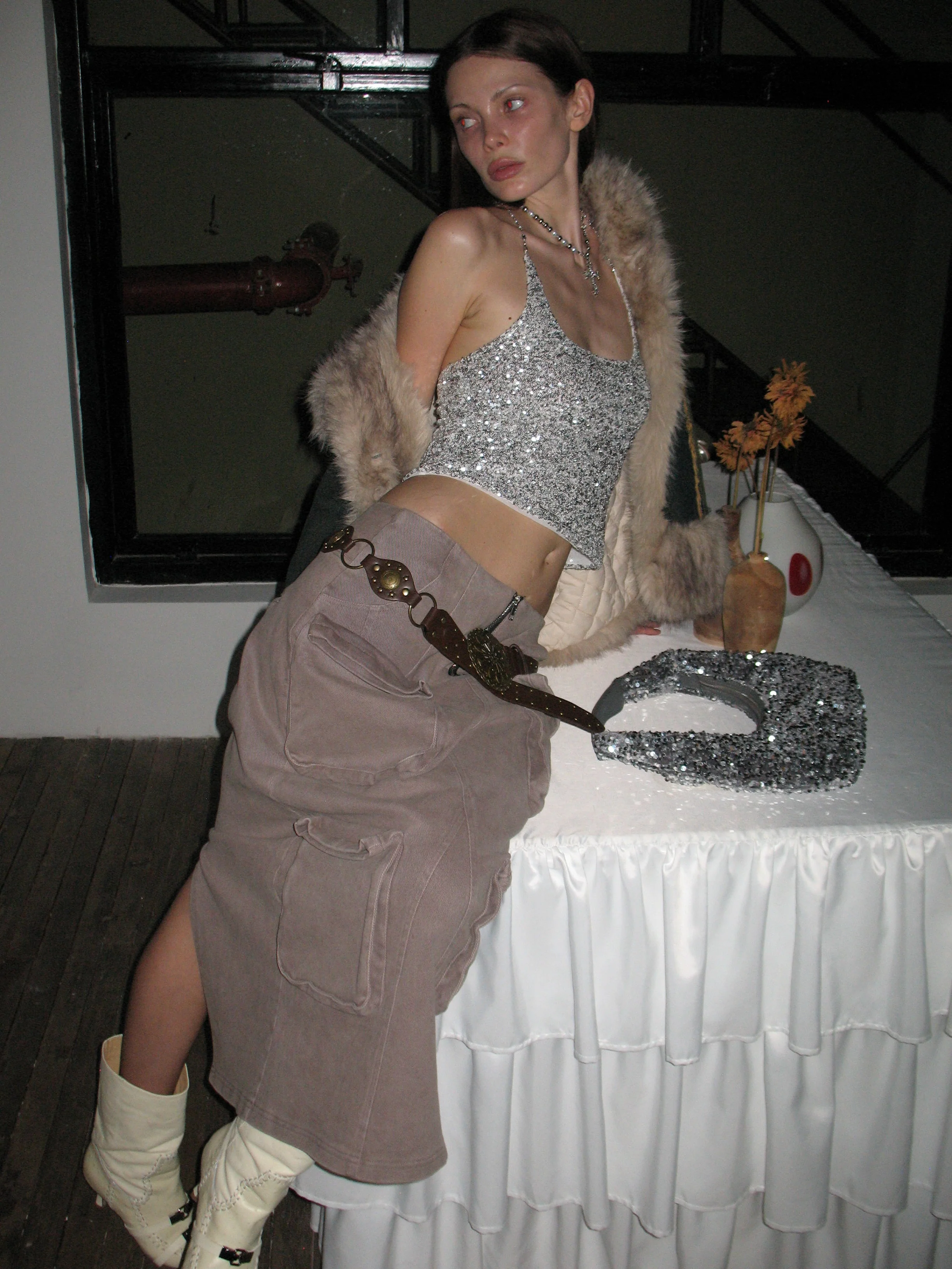 65-smoke-grey-cargo-denim-maxi-skirt-1.webp Smoke Grey Cargo Denim Maxi Skirt
